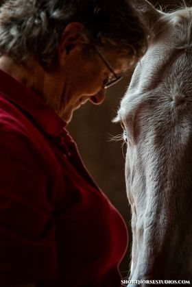 marcy and gandalf quiet moment